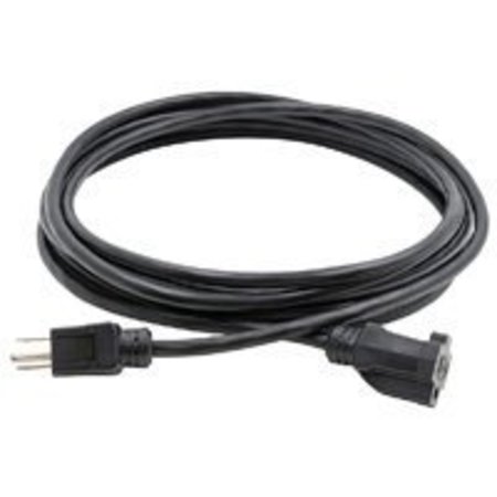 POWERZONE PowerZone OR532708 Extension Cord, Black Jacket, 8 ft L OR532708